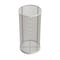 Anysizebasket Round Wire Mesh Basket: 6Dia. x 12H, 304 SS, 3/16 Rod Frame, No Handles, Mesh: 8 x .047 TMT-060RND120-N08S - alternate 1